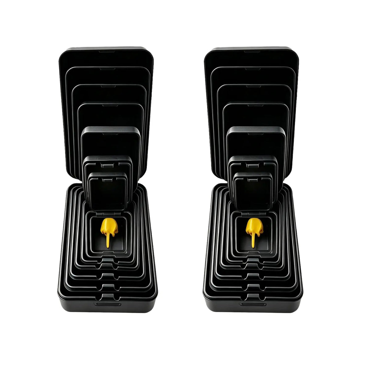 Seven-layer nesting middle finger prank gift box