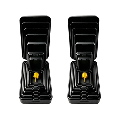 Seven-layer nesting middle finger prank gift box