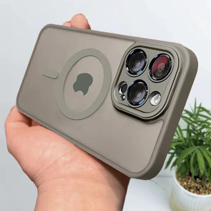 Matte Magnetic iPhone Case – MagSafe Compatible