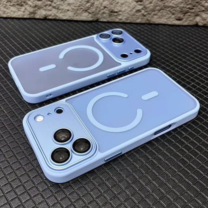 Matte Magnetic iPhone Case – MagSafe Compatible