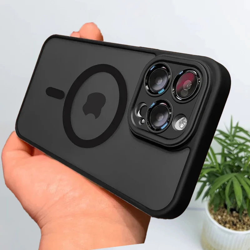 Matte Magnetic iPhone Case – MagSafe Compatible