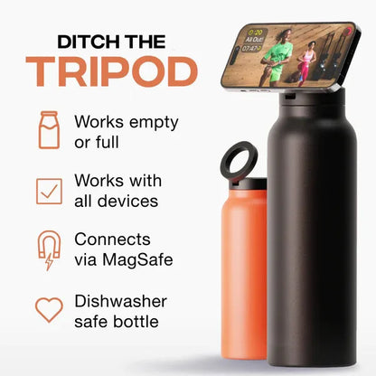 HydraMag™ 24oz Magnetic Insulated Water Bottle