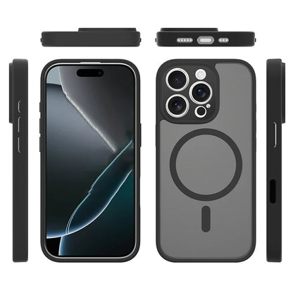 Matte Magnetic iPhone Case – MagSafe Compatible