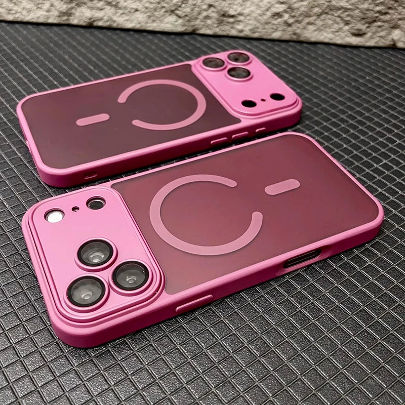 Matte Magnetic iPhone Case – MagSafe Compatible