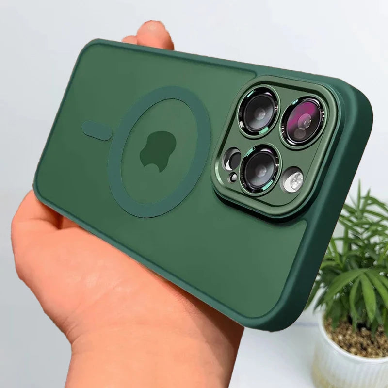 Matte Magnetic iPhone Case – MagSafe Compatible