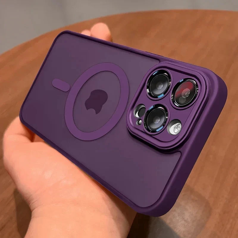 Matte Magnetic iPhone Case – MagSafe Compatible