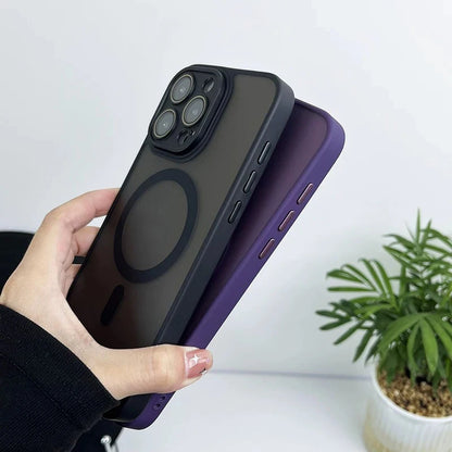 Matte Magnetic iPhone Case – MagSafe Compatible